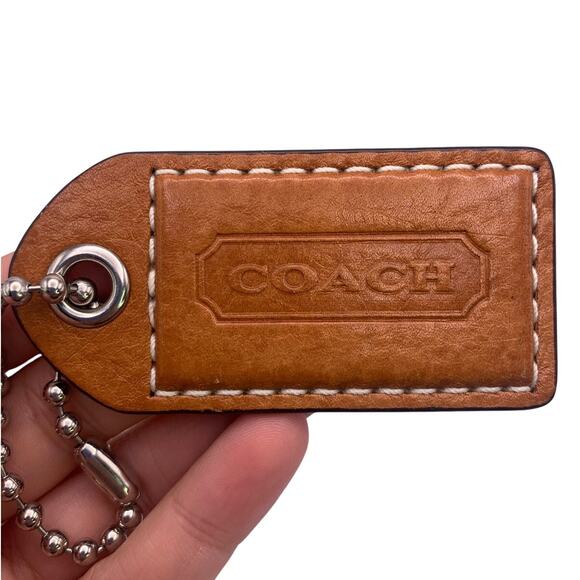 COACH Y2k Replacement Brown Hang Tag hangtag Bag - Picture 1 of 3